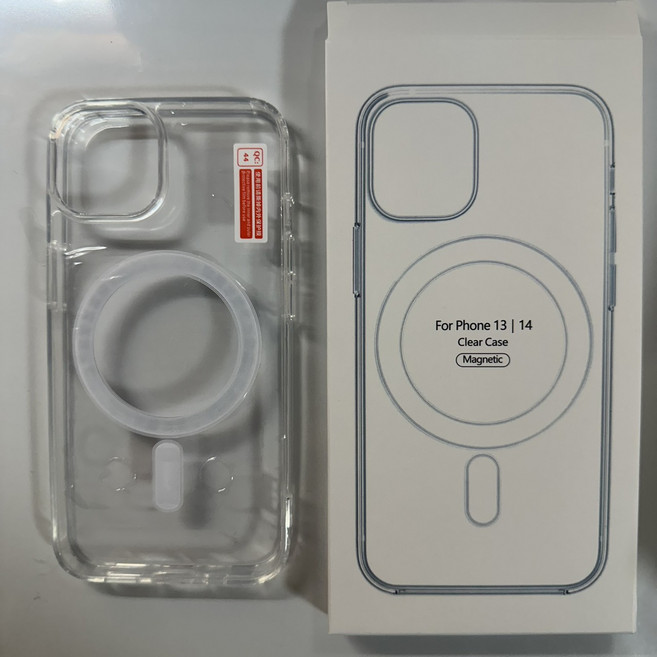 iPhone 14 Pro 專用 透明磁吸式手機殼, 透明-磁吸-iPhone 13/14, 1個