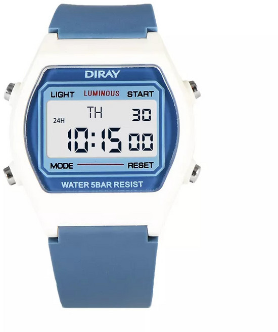 LABTIMES 남여공용 미요타 재팬무브먼트 스포츠 우레탄 전자손목시계