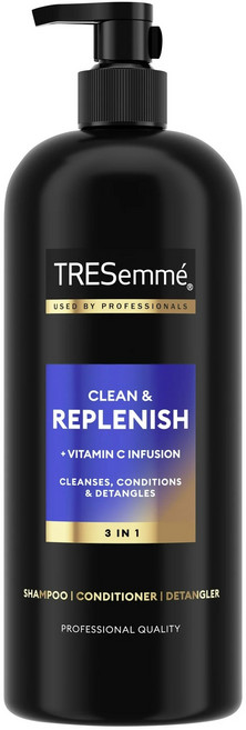 트레제메 클린즈 & 리플래니쉬 3 in 1 샴푸, 828ml, 1개