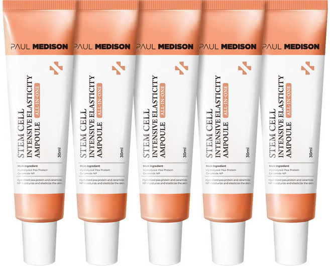 폴메디슨 줄기세포 올인원 미백 주름개선 세포배양액 탄력 앰플, 5개, 30ml
