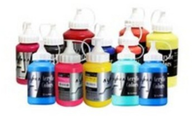 알파 아크릴물감 250ml 낱색 아크릴 포스터칼라 물감, 943 브릴리언트 퍼플