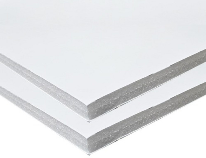 8절 10T 원단 백색 우드락 시안 폼보드 HF 29x44cm