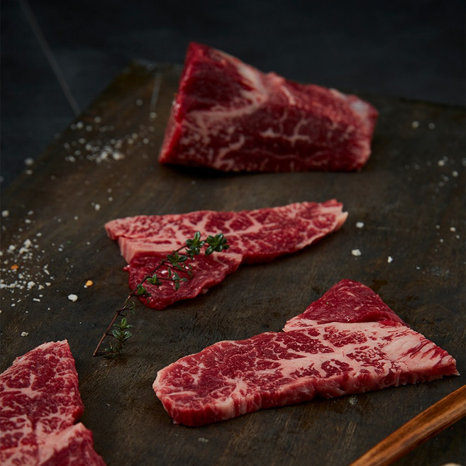 [맛딜] 한우 1등급 채끝 300g 구이용, 1개