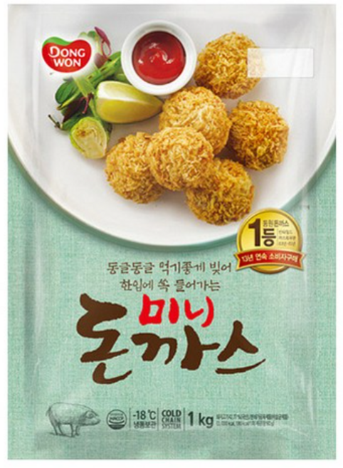 [동원] 미니 돈까스, 900g, 5개