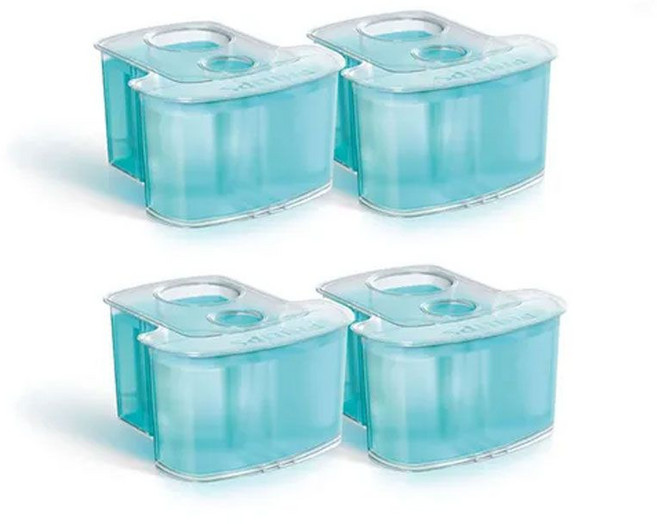 필립스 면도기 세척액 스마트클린 세척 카트리지 리필 4개, 상세설명참조, JC302/51