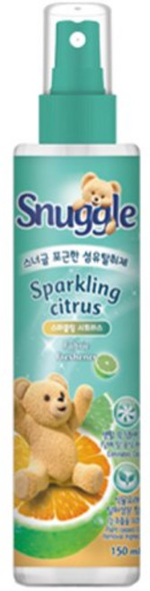 스너글 스파클링시트러스 섬유탈취제, 150ml, 1개