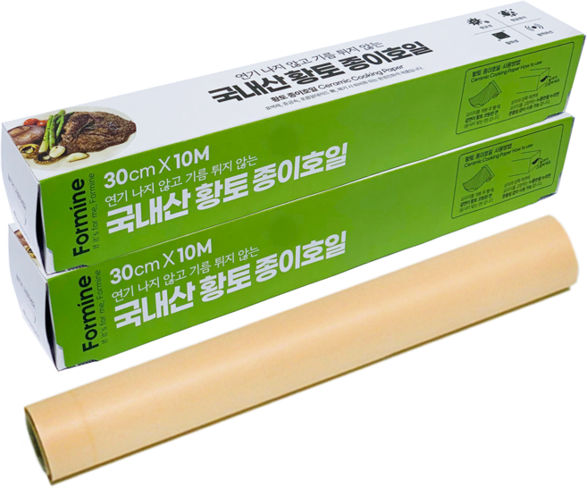 포마인 황토 종이호일, 10m, 1개입, 2개