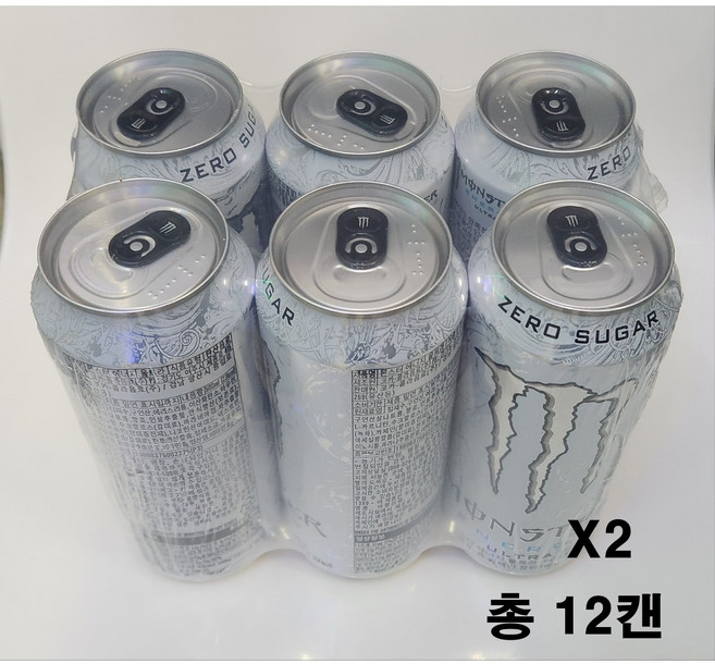 몬스터에너지 빅사이즈 울트라, 500ml, 12개
