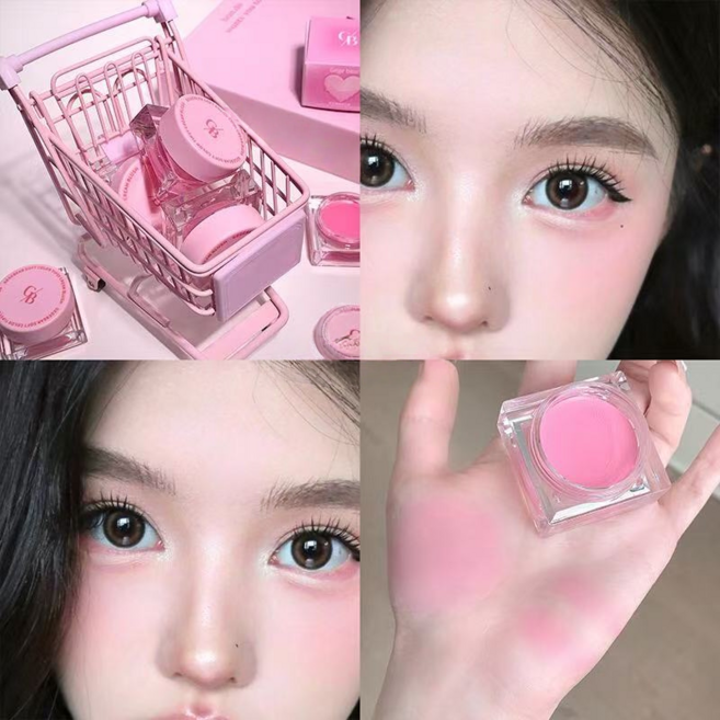 피부에 자연스럽게 스며드는 크림 블러쉬 베일 글로우 크림 블러셔, 1개, 07#벚꽃 핑크