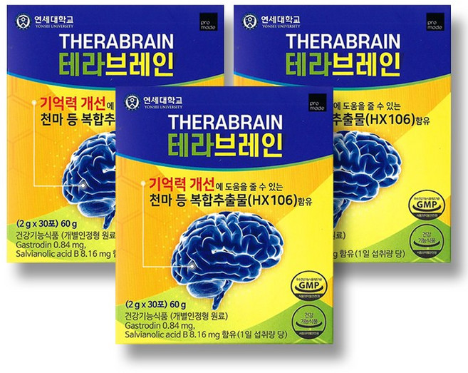 연세대 테라브레인, 60g, 3개