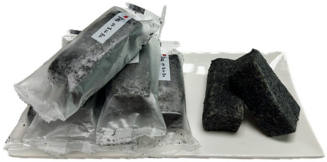 경기도가떡 흑임자 인절미 떡 개별포장 식사대용 수제떡 냉동, 1개, 500g