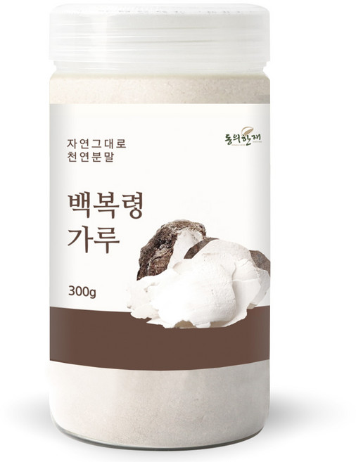동의한재 100% 국산 백복령 가루 분말, 300g, 1개