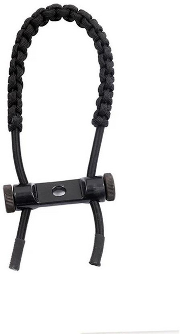 표적 양궁 연습 땋은 활 나일론 조정 손목 슬링 스트랩, 1개