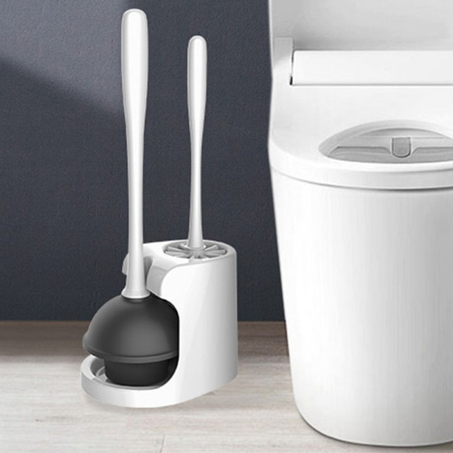 변기솔 뚜러뻥 청소세트 뚫어뻥 클리너 거치대포함