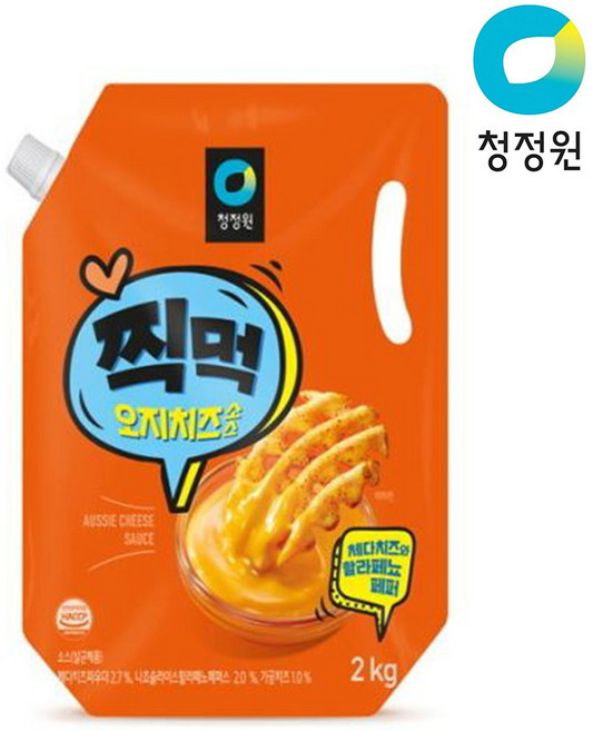 청정원 찍먹 오지치즈소스 2kg, 1개