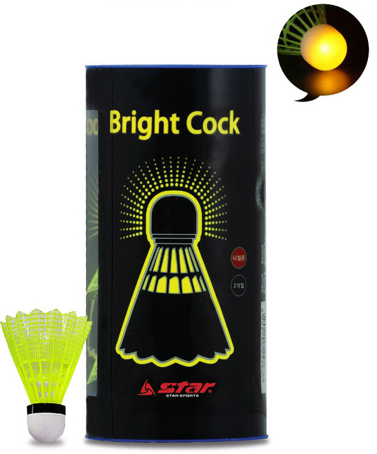 스타스포츠 셔틀콕 브라이트콕, 1개