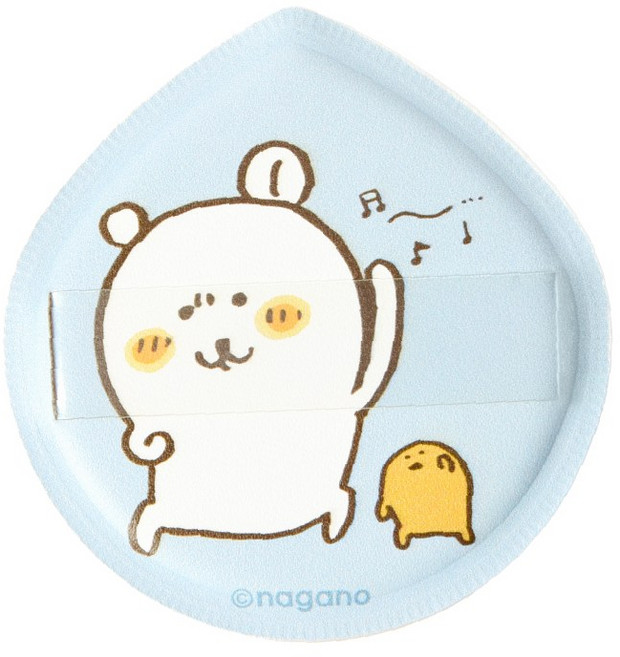 담곰이 쫑긋 왕퍼프, 1개, 블루