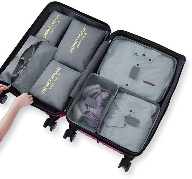 다감컴퍼니 여행용 파우치 7종 세트