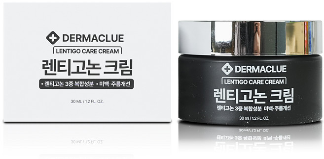 렌티고논 크림 흑자 제거 리팟레이저, 1개, 30ml