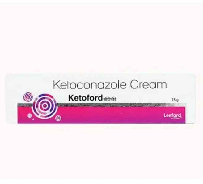 Ketoford 2% Cream for Skin Infections and Antifungal, 1개, 15g - 쿠팡