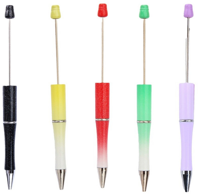 비즈 볼펜 꾸미기 펜 5종, 1개, C세트