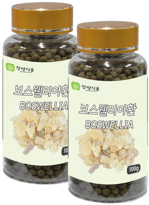 [장명식품] 보스웰리아환 보스웰리아 환, 100g, 2개