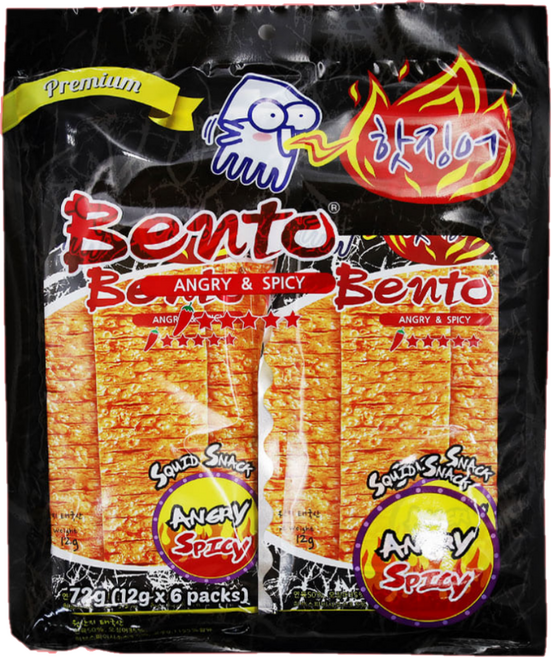 벤토 앵그리 앤 스파이시 어포, 72g, 1개