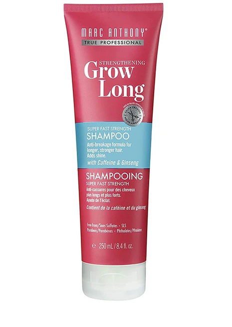 Marc Anthony 마크 앤토니 스트렝스닝 그로우 롱 슈퍼 페스트 샴푸 8.4 oz 2팩, 250ml - 쿠팡