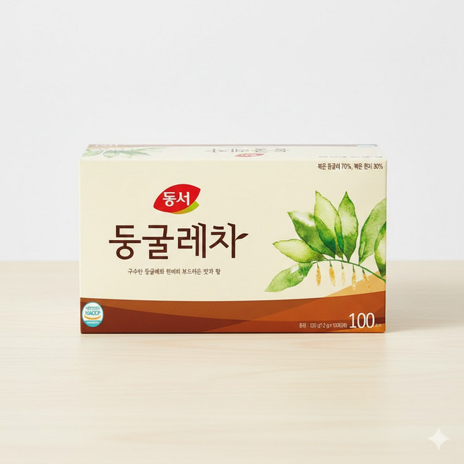 동서 구수한 둥굴레차 티백 100개입 대용량 곡물차 티백차 전통차