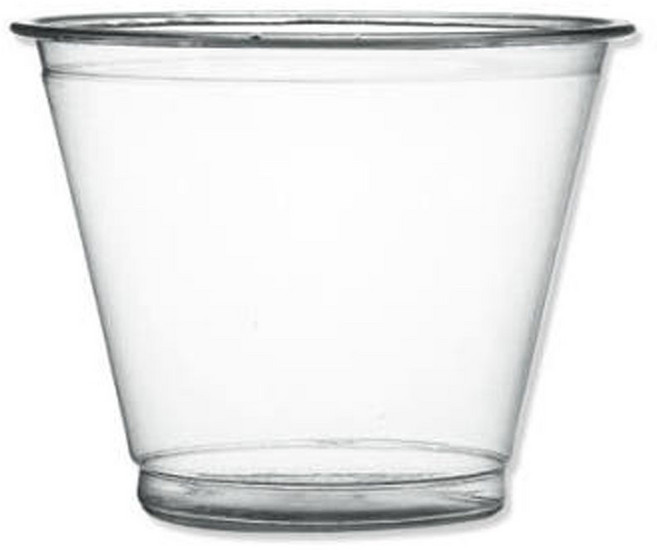 낮은 투명컵 98파이 9온스 테이크아웃 / 페트 / 아이스크림 / 과일컵 1줄(50EA), 1세트