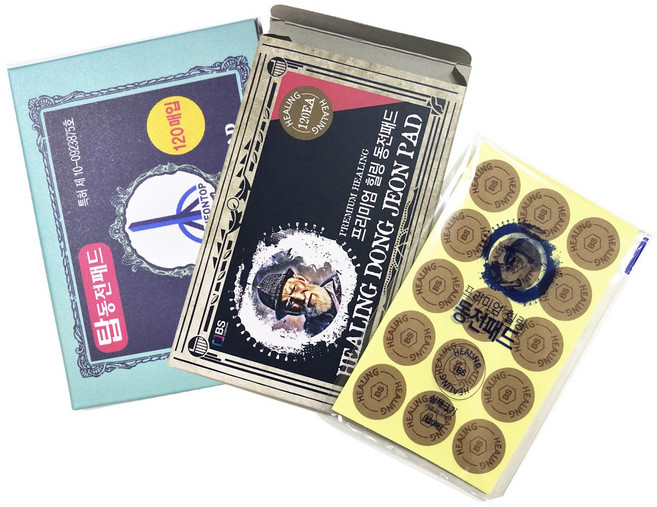 동전패드 120매 동전파스 패치 진통 소염 근육통완화, 1개