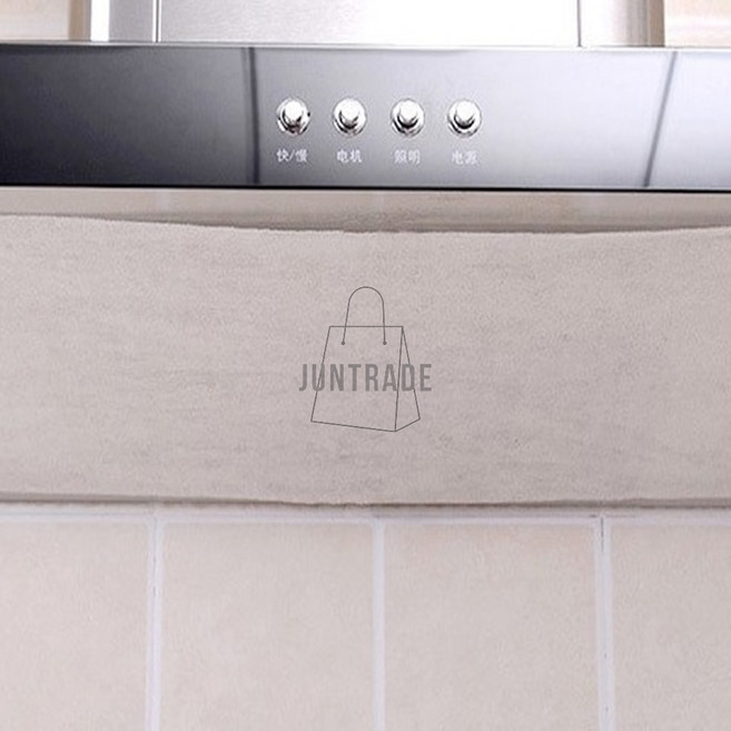 주방 렌지 후드 필터 커버 부직포 패드 기름방지 청소, 1개