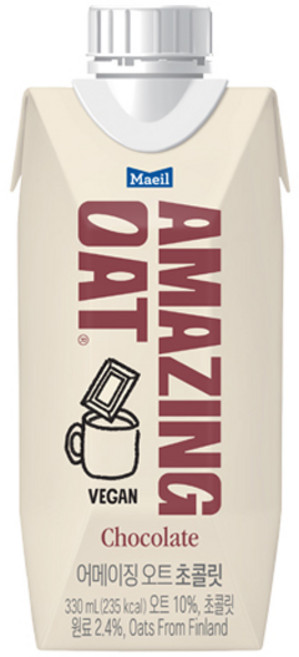 매일 어메이징오트 330ml 초콜릿맛 2개입, 2개