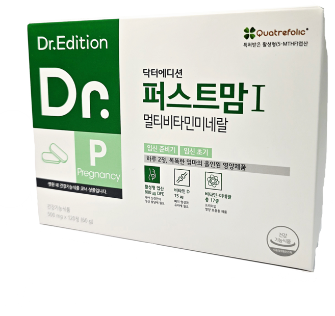 닥터에디션 퍼스트맘 1, 1개, 120정