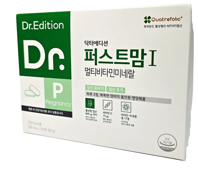 닥터에디션 퍼스트맘 1, 1개, 120정 - 쿠팡