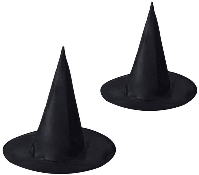 인더파티숲 마법사 마녀 모자 코스튬, 2개, M