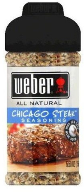 시카고 스테이크 시즈닝 156g (2개 팩) Chicago Steak Seasoning 5.5 Oz (Pack of 2), 1개
