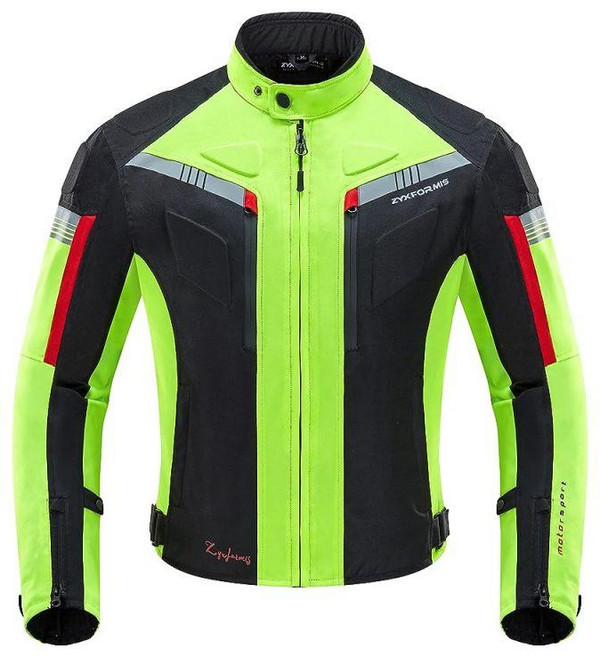 코리데이 남성 4계절 프리미엄 오토바이 자켓 CE인증 바이크자켓, 그린