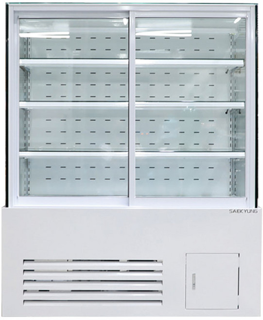 세경 쇼케이스 제과 반찬 매장 상품 앞문 4단 쇼케이스 냉장고 진열대 스텐 1200, 02.화이트