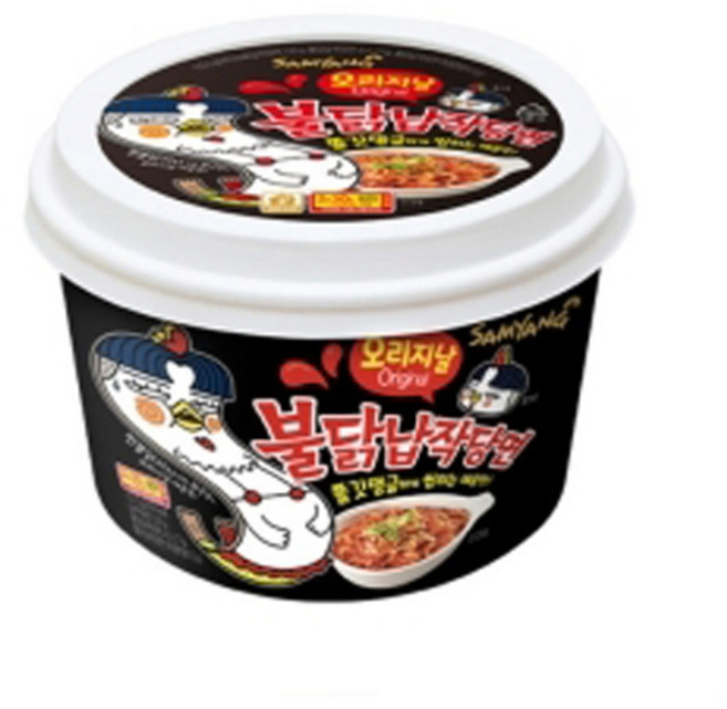 베스트쇼핑 삼양 불닭 납작당면 큰컵 155g x12개