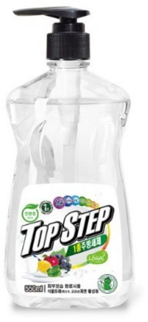탑스텝 주방세제 550ml 2개, 1개, 1ml