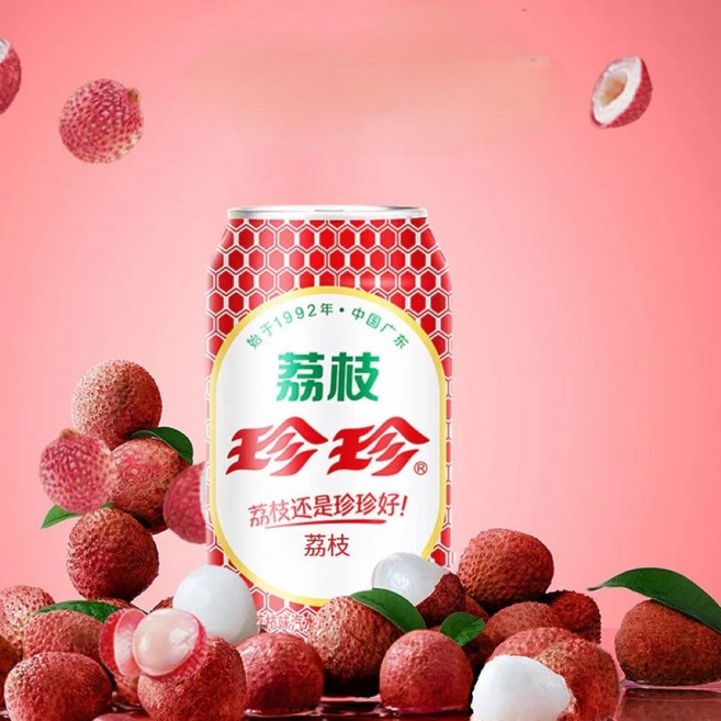 가리봉상회 쩐쩐 리치맛 탄산음료 (중국음료), 10개, 330ml