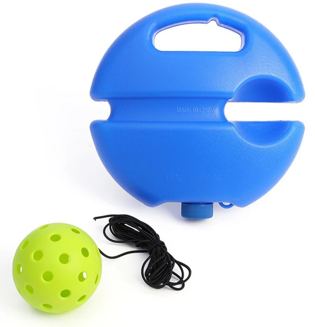 더클라 피클볼 셀프 연습 훈련보조 리바운드 리턴볼세트, 세트, 1개 - 쿠팡