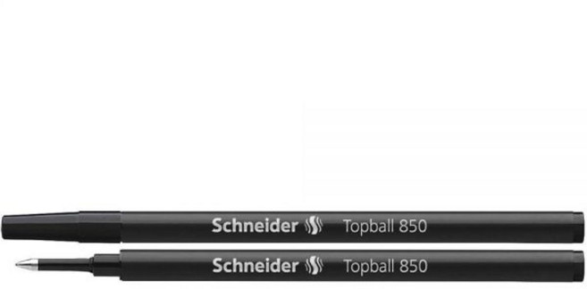 Schneider Topball 850 볼펜 리필 박스 10 리필 마킹펜, 블랙