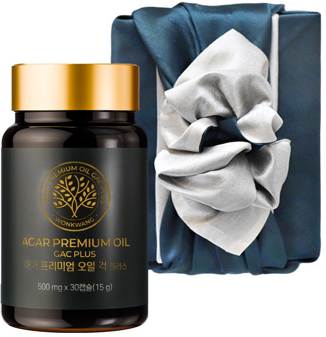 한미양행 아가로얄 침향 오일 캡슐 베트남 걱오일 프리미엄 명절 선물세트, 1세트