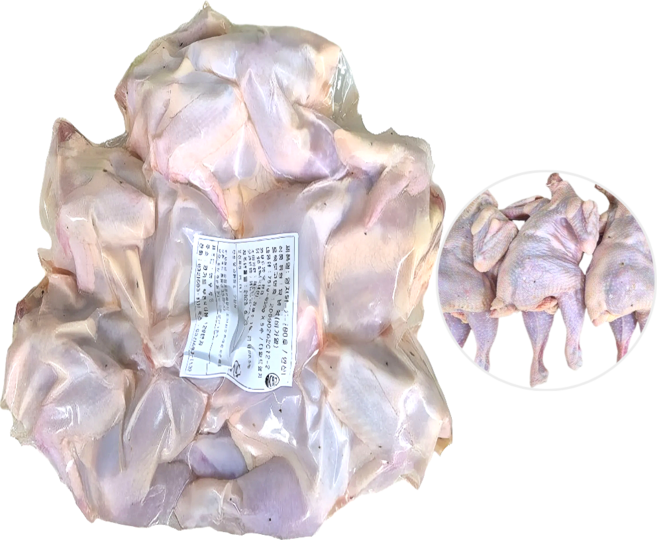 바베큐통닭 / 백세미 70호 / 국내산 염지닭 순한맛 / 업소용 HACCP, 700g, 10개