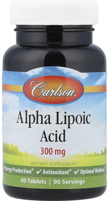 새해 첫좋은선물 Carlson 알파리포산 90정 제대로 할인합니다 - 쿠팡