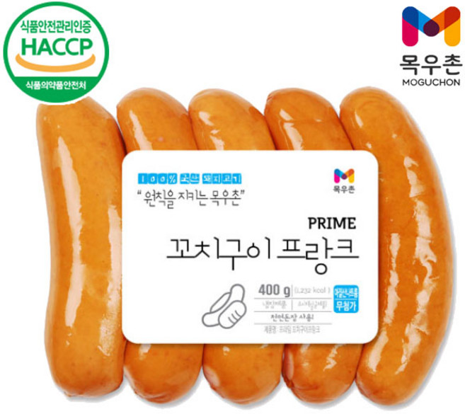 목우촌 주부9단 꼬치구이 프랑크, 400g, 1개