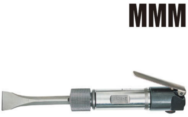 MMM 엠엠엠 MF-22 에어치퍼 치핑해머 하스리 용접 슬러지 작업, 1개