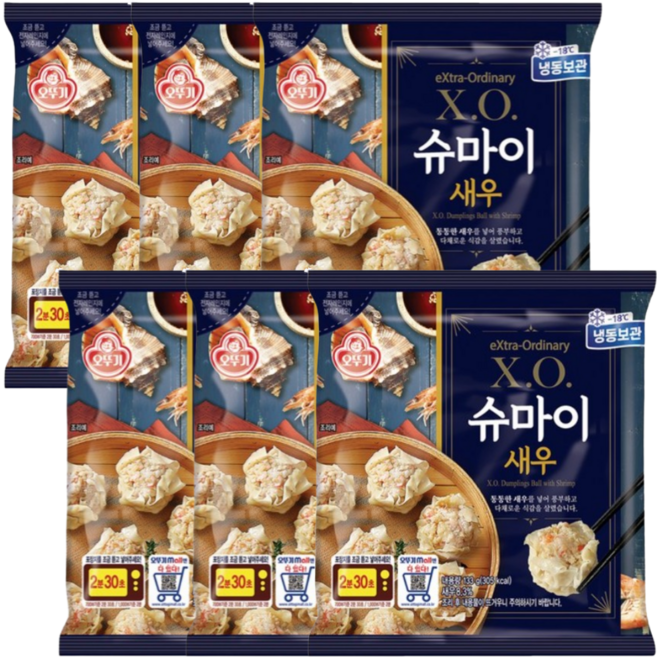 오뚜기 XO 냉동 슈마이 새우 133g x 6개